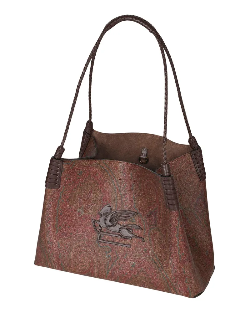 Etro Women's Tote Libra Brown Shoulder Bags Brown