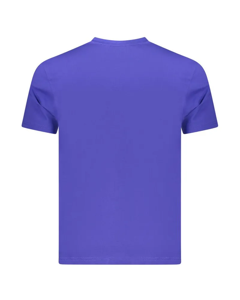 Napapijri Cotton Crew Neck T-Shirt — Blue Blue