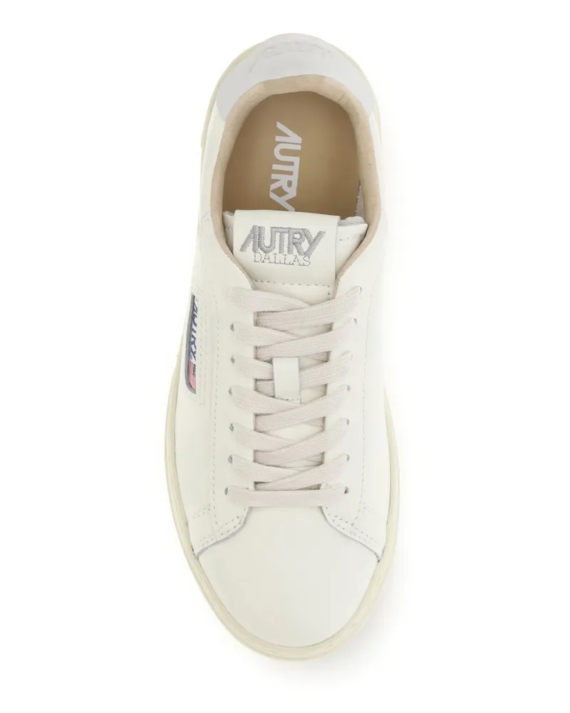 AUTRY Women's Sneakers Dallas Low Calf Leather White Trainers White