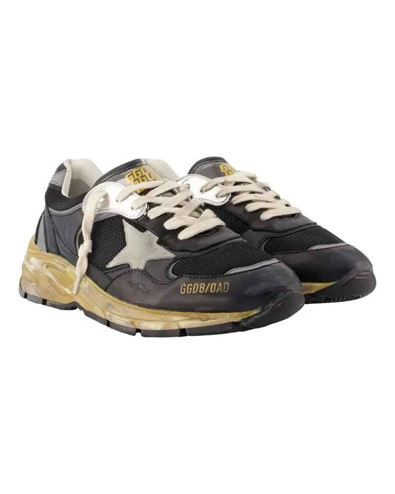 Golden Goose Running Dad Sneaker — Black 