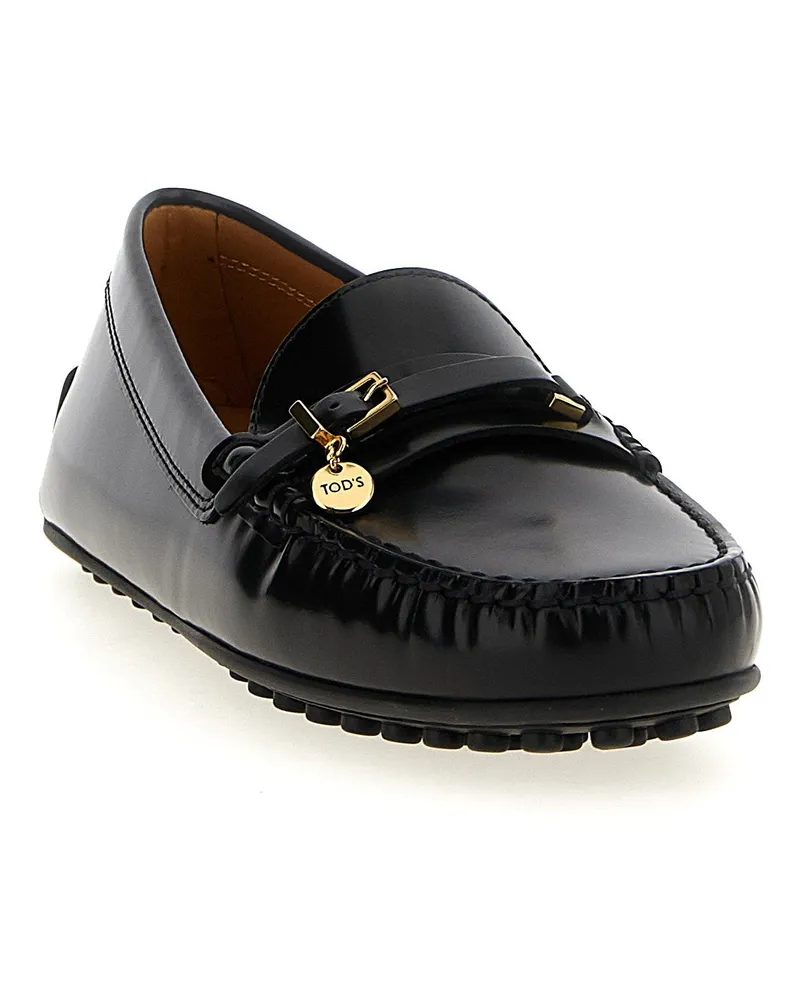 TOD'S City Gommino Loafer — Black Black