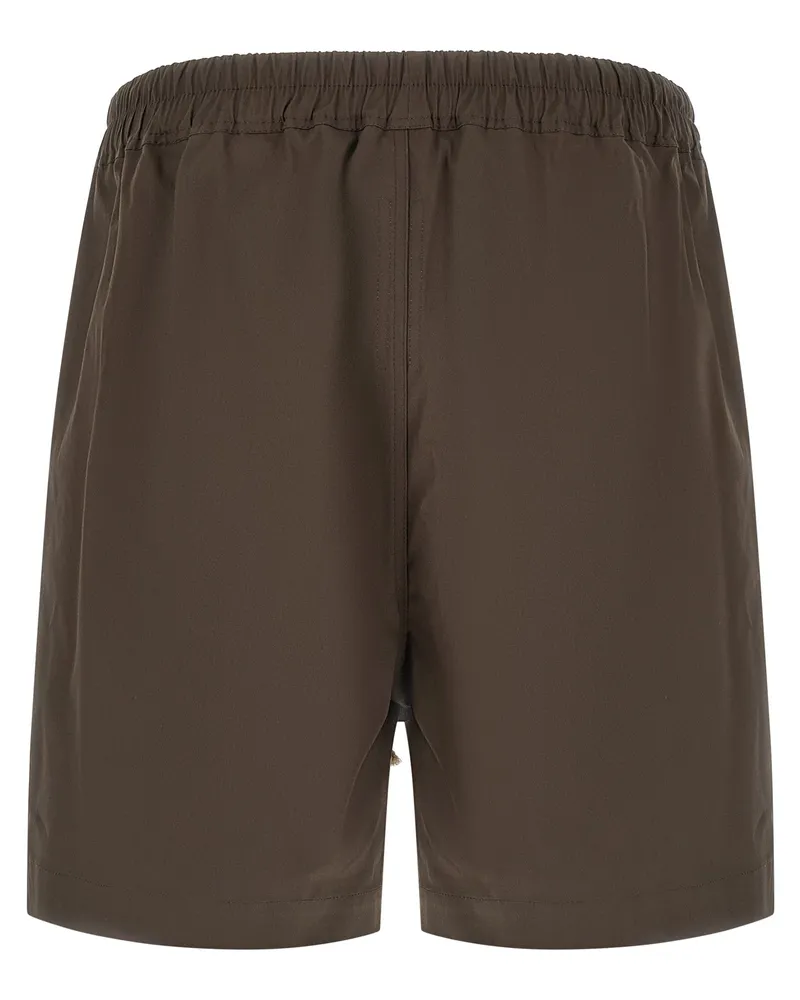 Rick Owens Men's Brown Cotton Bermuda Shorts Brown