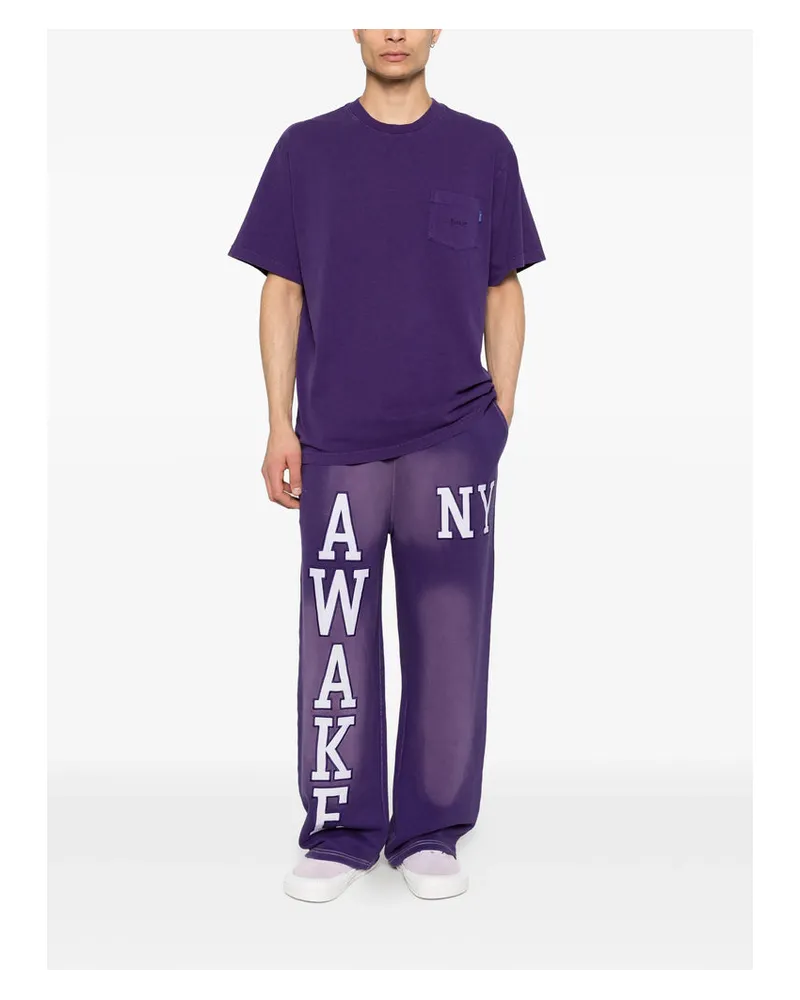 AWAKE NY Purpl T-Shirt — Purple Purple