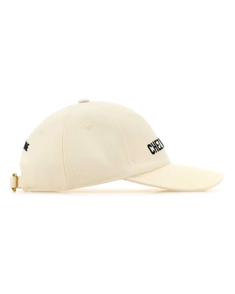 Valentino Garavani 7y2hda41fvh 0an Avorionero Cotton Cappelli Hat Beige