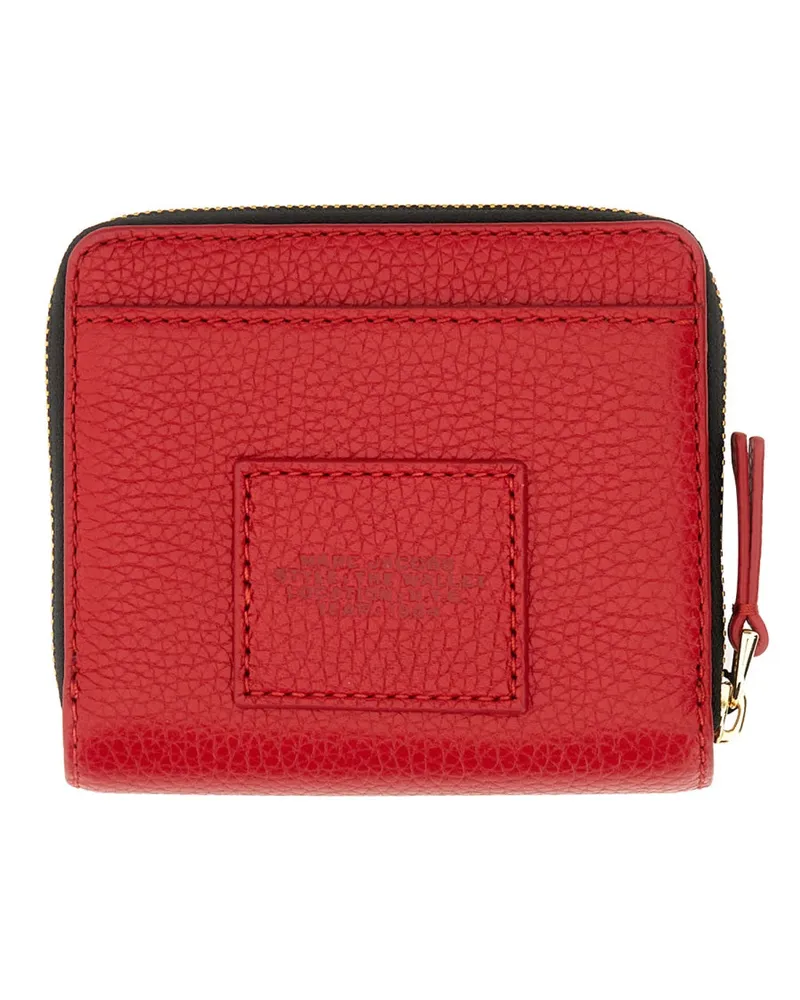 Marc Jacobs Compact Mini Leather Wallet — Red Red