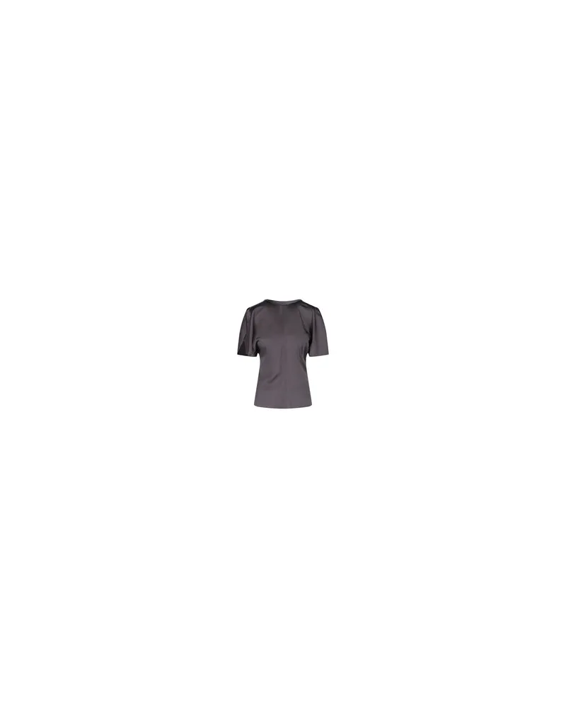 Victoria Beckham Women's T-Shirts And Polos Grey Acetate Gray