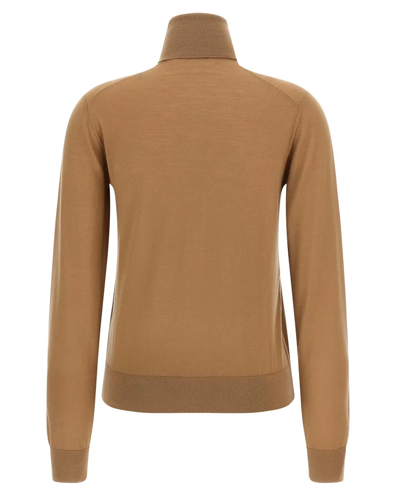 Dolce & Gabbana Cashmere Turtleneck — Camel Camel