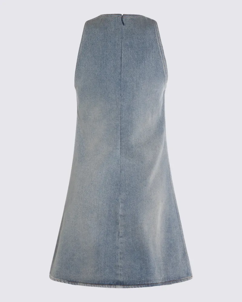 Courrèges Women's Dresses Denim Blue _co Blue
