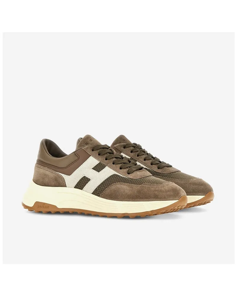 Hogan Hyperlight Sneaker — Brown Brown
