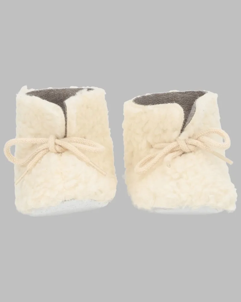 Tartine et Chocolat Fluffy Polyester Sneaker — White White