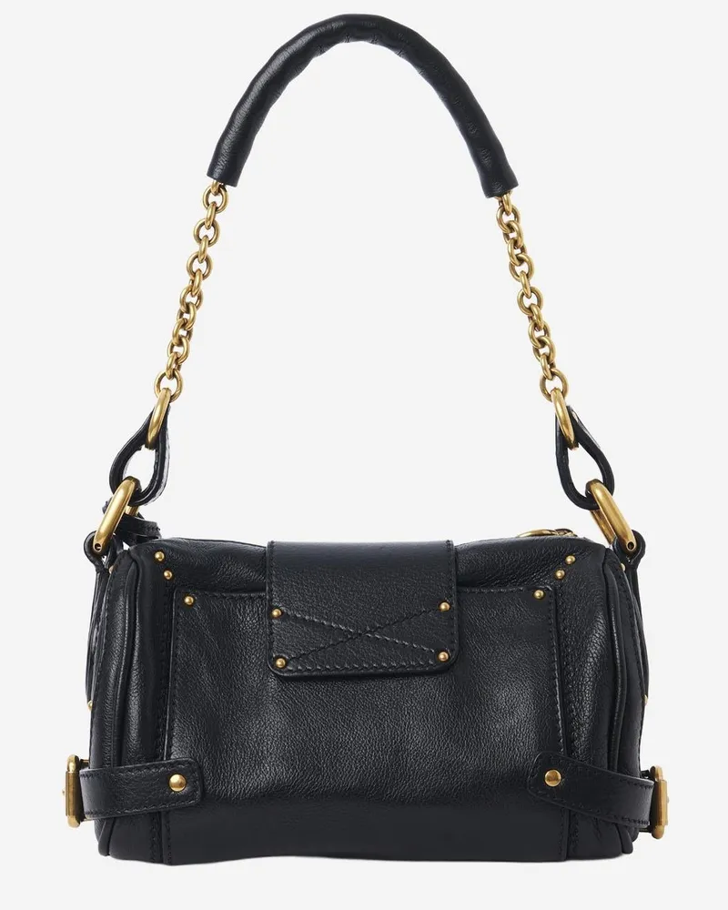 Chloé Paddington Shoulder Bag — Black Black