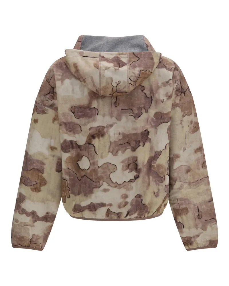 REPRESENT Storm Hoodie Sweatshirt — Beige Beige