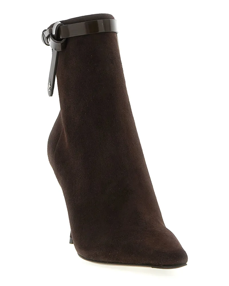 Jimmy Choo Camie Ankle Boots — Brown Brown