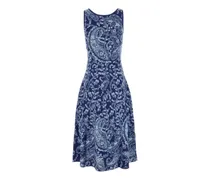 Women's Smanicato Dress Navy Viscose Polyester