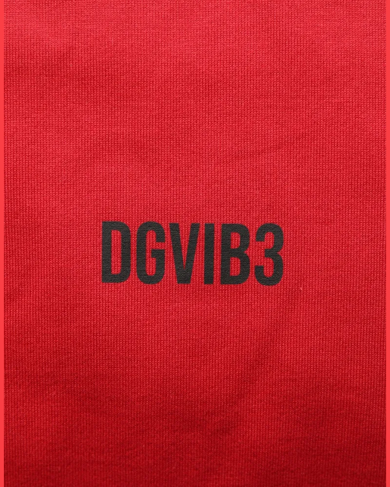 Dolce & Gabbana Cotton Graphic Print T-Shirt — Red Red
