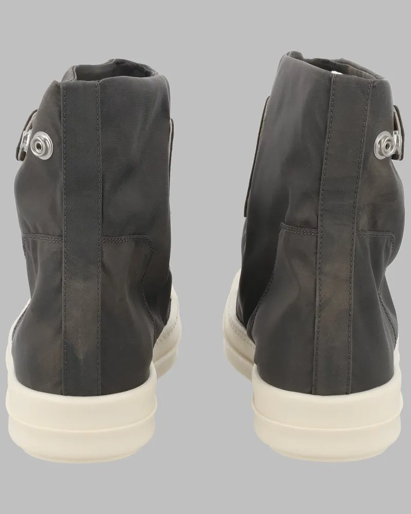DRKSHDW by Rick Owens Elephant Low Ankle Boots — Charcoal Charcoal