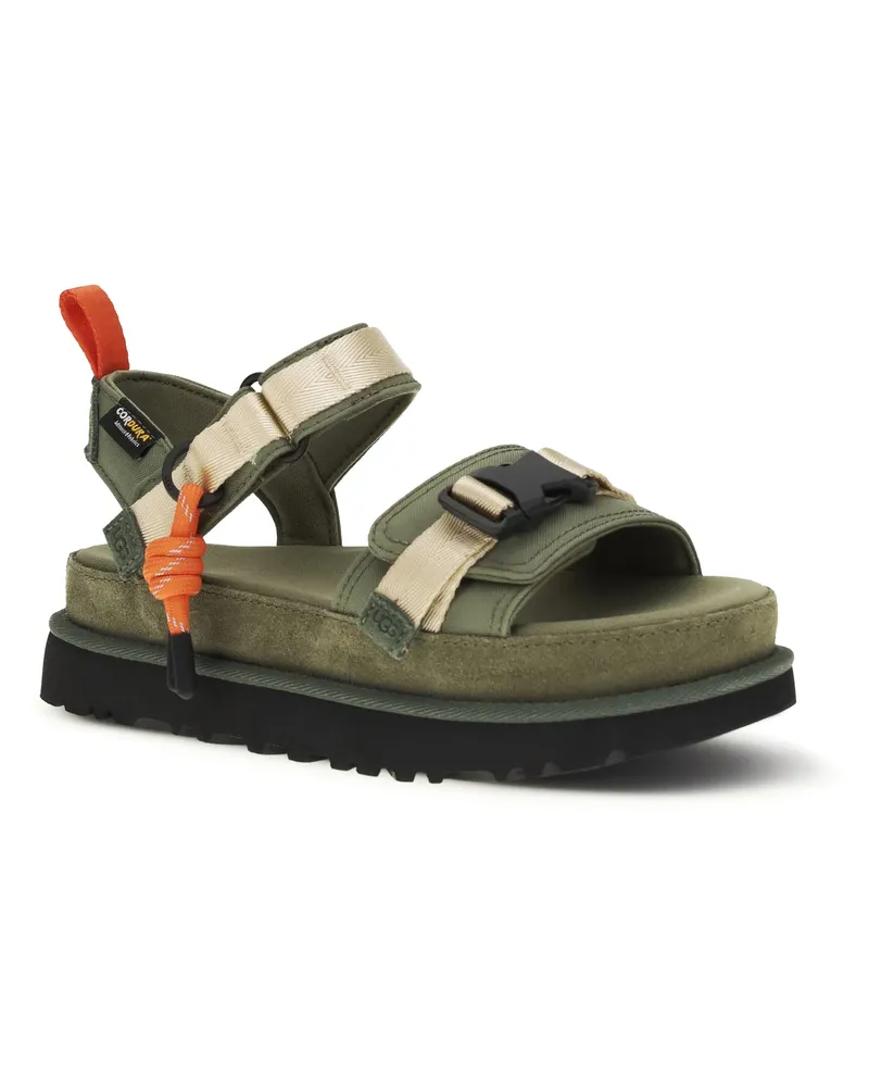 UGG Women's Goldenstar Wildwood Sandals Burnt Olive Upper: Rubber; Sole: Rubber Burnt