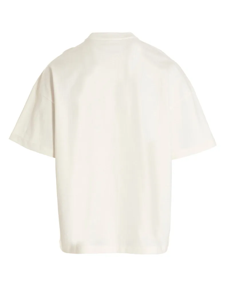 Jil Sander Logo Print T-shirt — Cream Cream