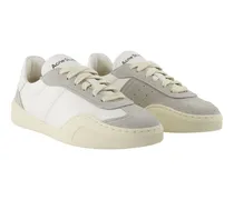 Lambskin Leather Sneaker — White