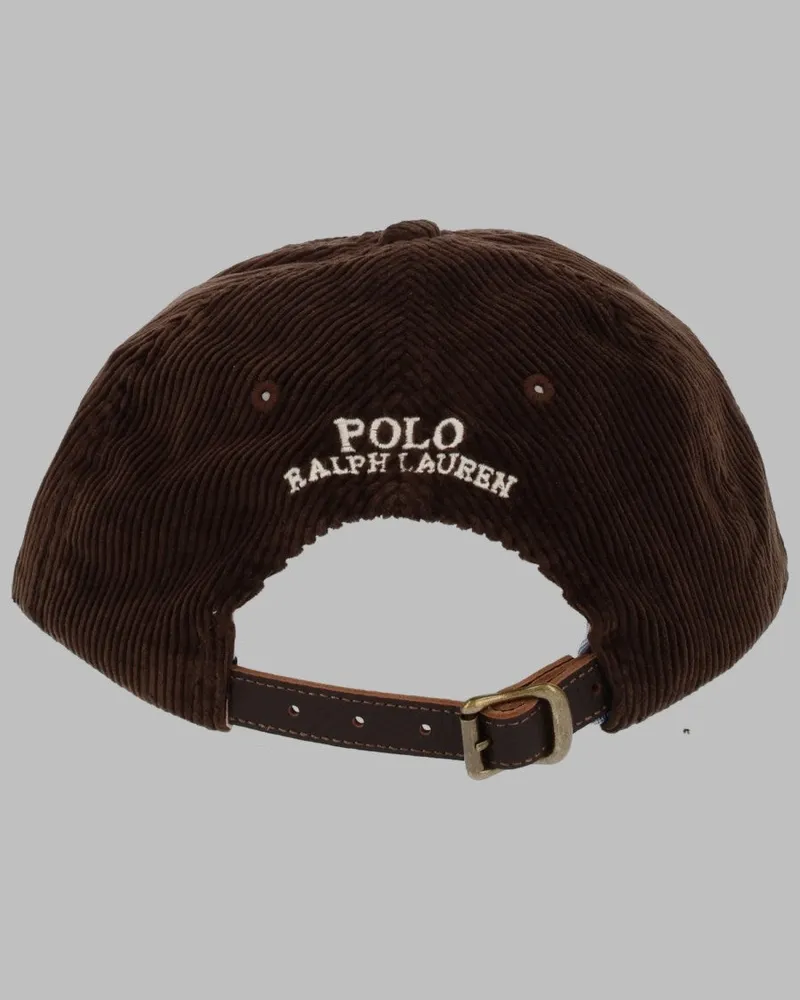Ralph Lauren 710847175_500DARKBEECH Baseball Cap — Brown Brown