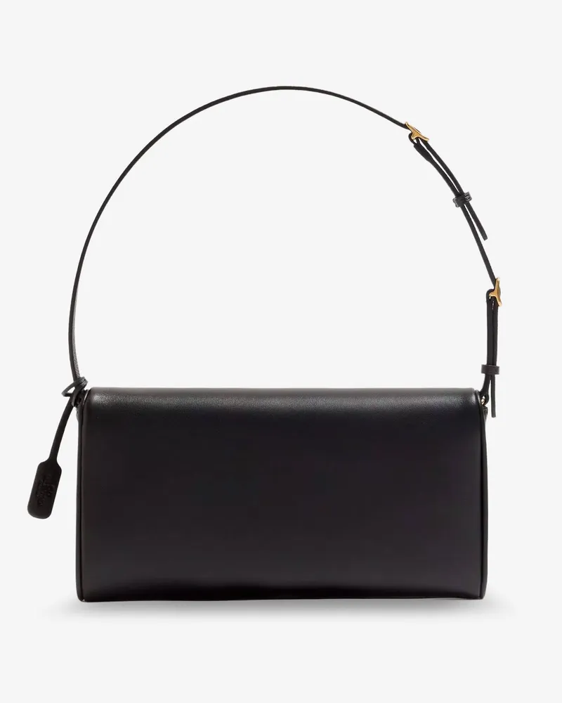 Valentino Garavani Women's Shoulder Bag Devain Leather Black Black
