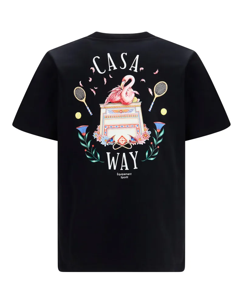 Casablanca Paris Casa Way T-Shirt — Black Black