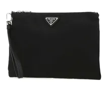Re-Nylon Clutch — Black