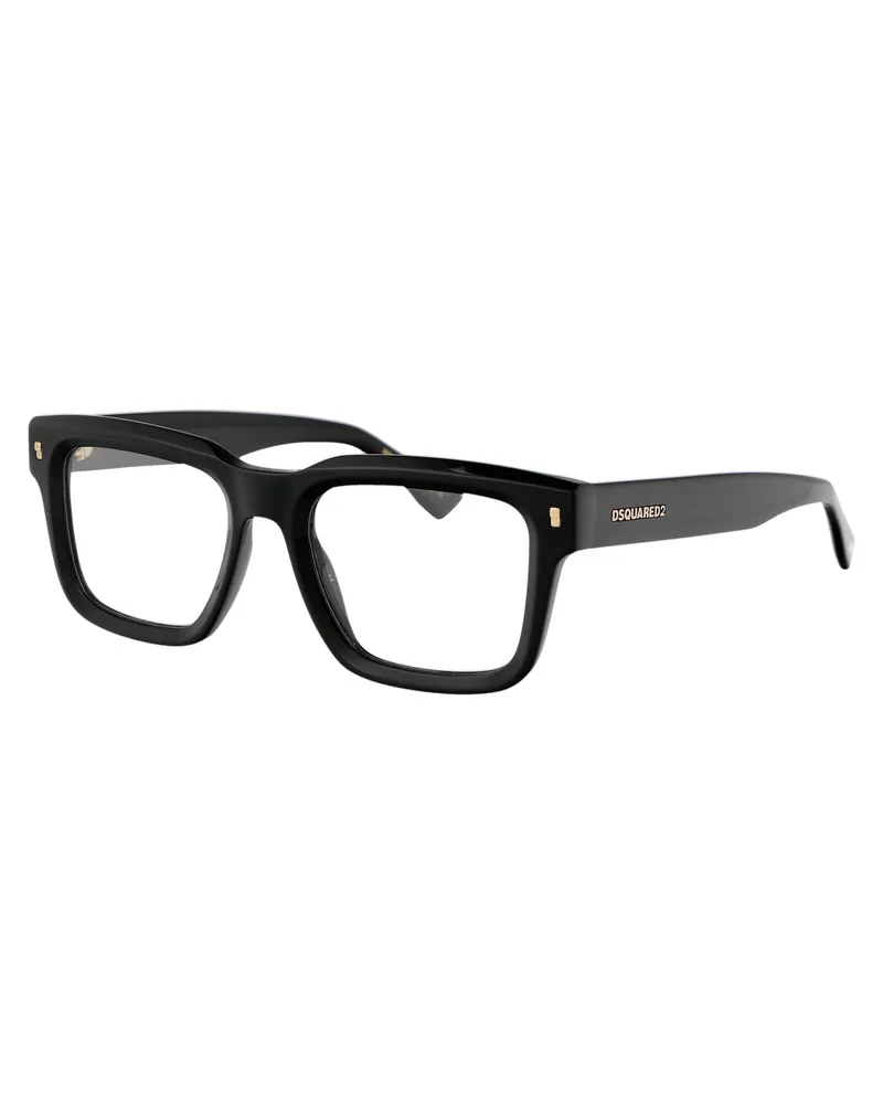 Dsquared2 Men's Sunglasses D20090 Black Acetate Glasses & Frames Black