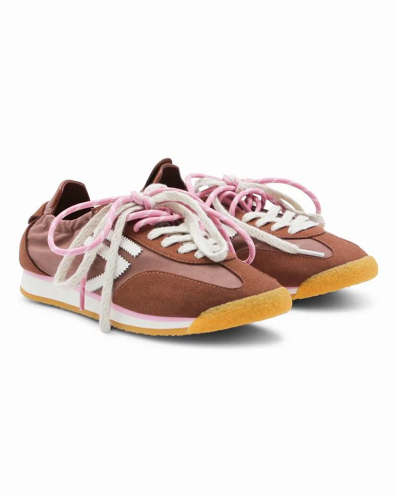 Puraai Women's Sneakers Brownie _cover Tex-El Sole El Tex/el Brown