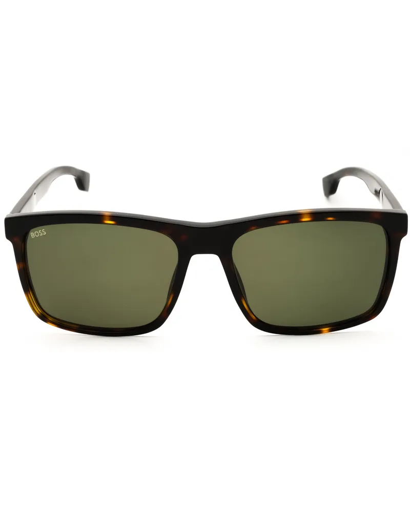 HUGO BOSS Men's 1036-S Sunglasses Brown Brown