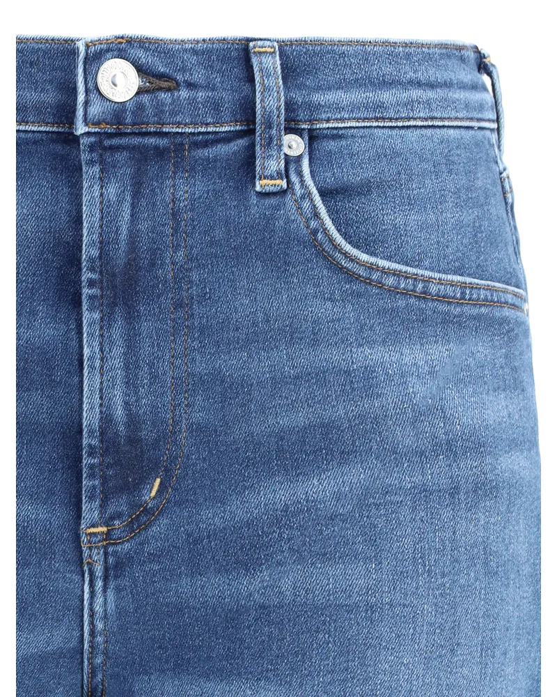 Citizens of humanity Women's Cropped Jeans Lyra Agusta Cotton Blue