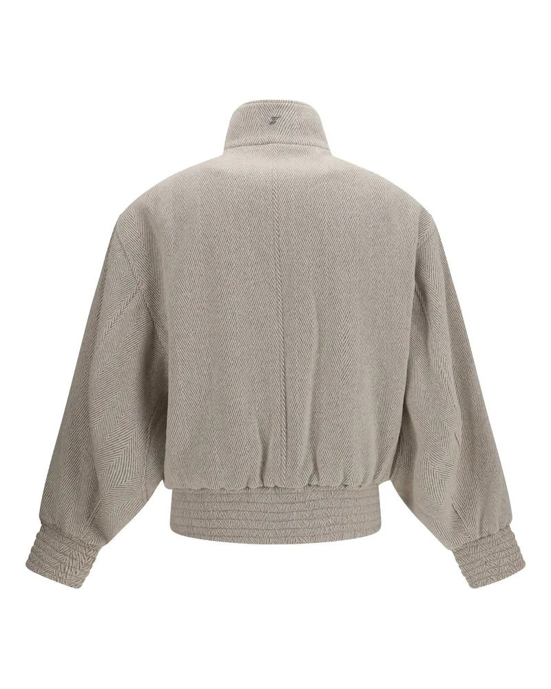 Jacquemus Bomber Jacket — White White
