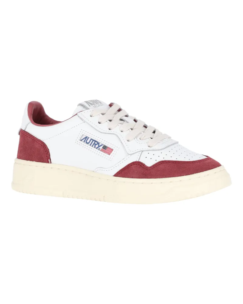 AUTRY Women's Sneakers White Upper: Cow Leather White