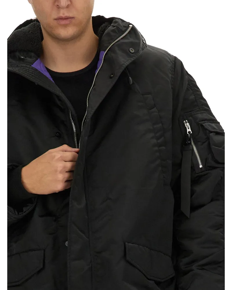 Alpha Industries Jacket — Black Black