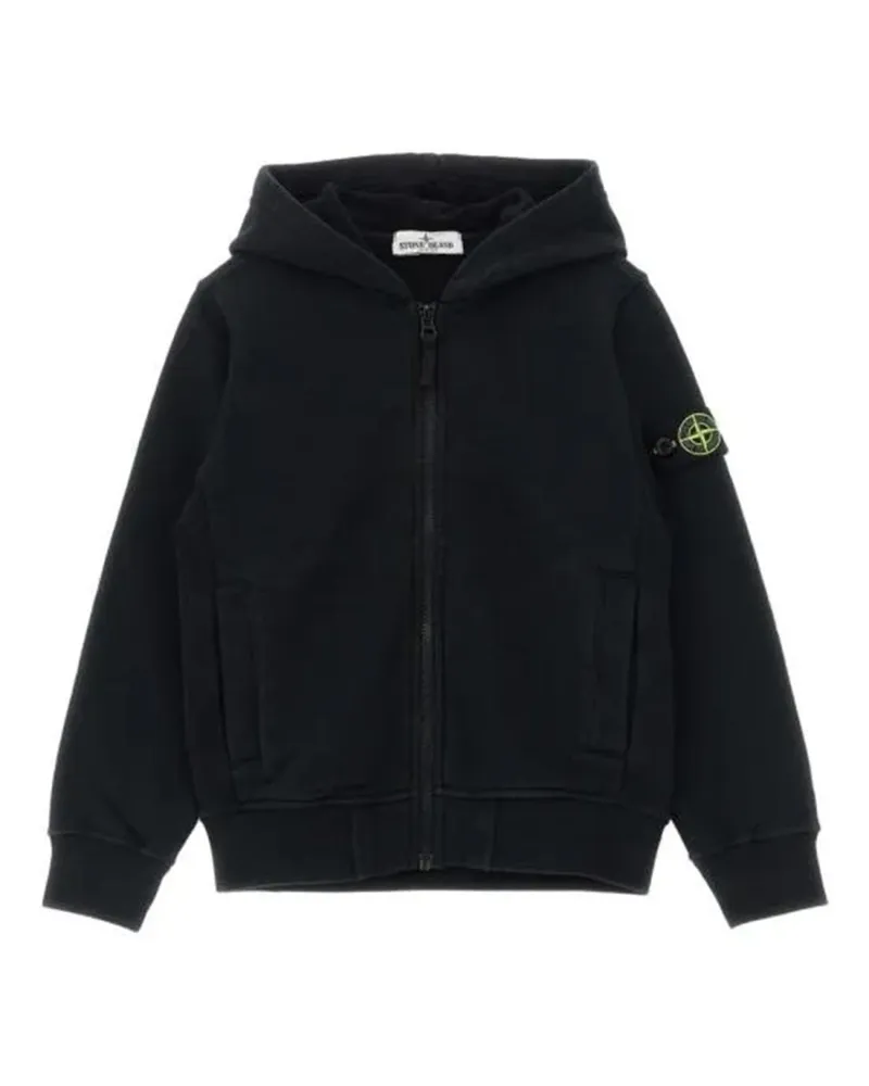 Stone Island Cotton Sweatshirt — Black Black