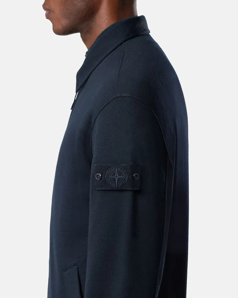 Stone Island H26 Cardigan — Navy Navy