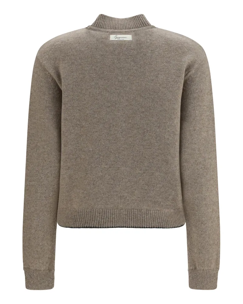 Jacquemus La Maille Sweater — Beige Beige
