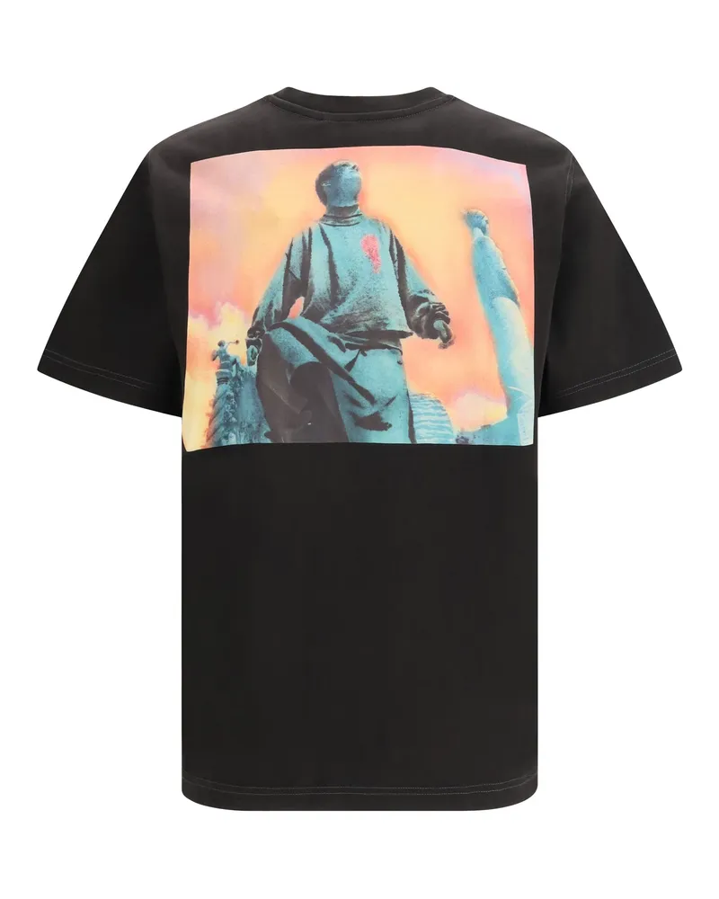 Diesel Men T-Adjust-V10 T-Shirt 9xx Cotton T-Shirts And Polos Black