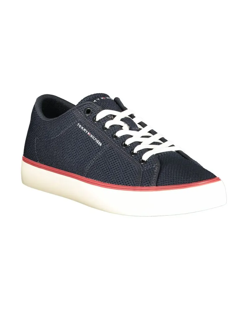 Tommy Hilfiger Perforated Mesh Sneaker — Blue Blue