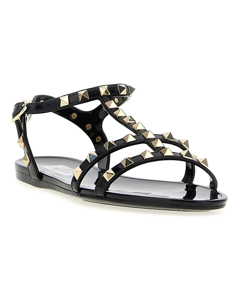 Valentino Garavani Rockstud Sandals — Black Black