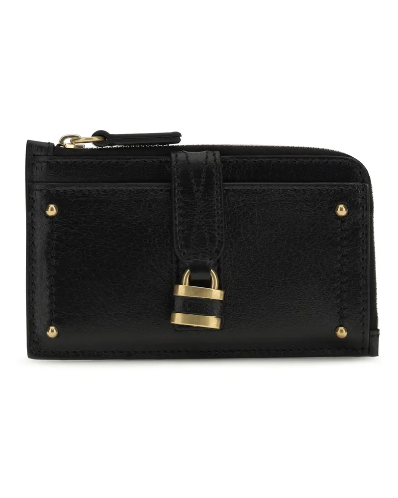Chloé Women's Coin Purse Paddington Black Calf Leather (bos Taurus) Wallets & Purses Black