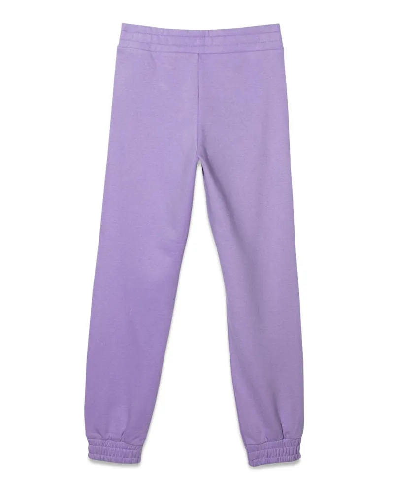 Tommy Hilfiger Overprint Organic Cotton Trousers — Purple Purple