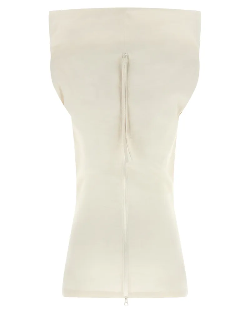 Issey Miyake Allow Tunic — Cream Cream
