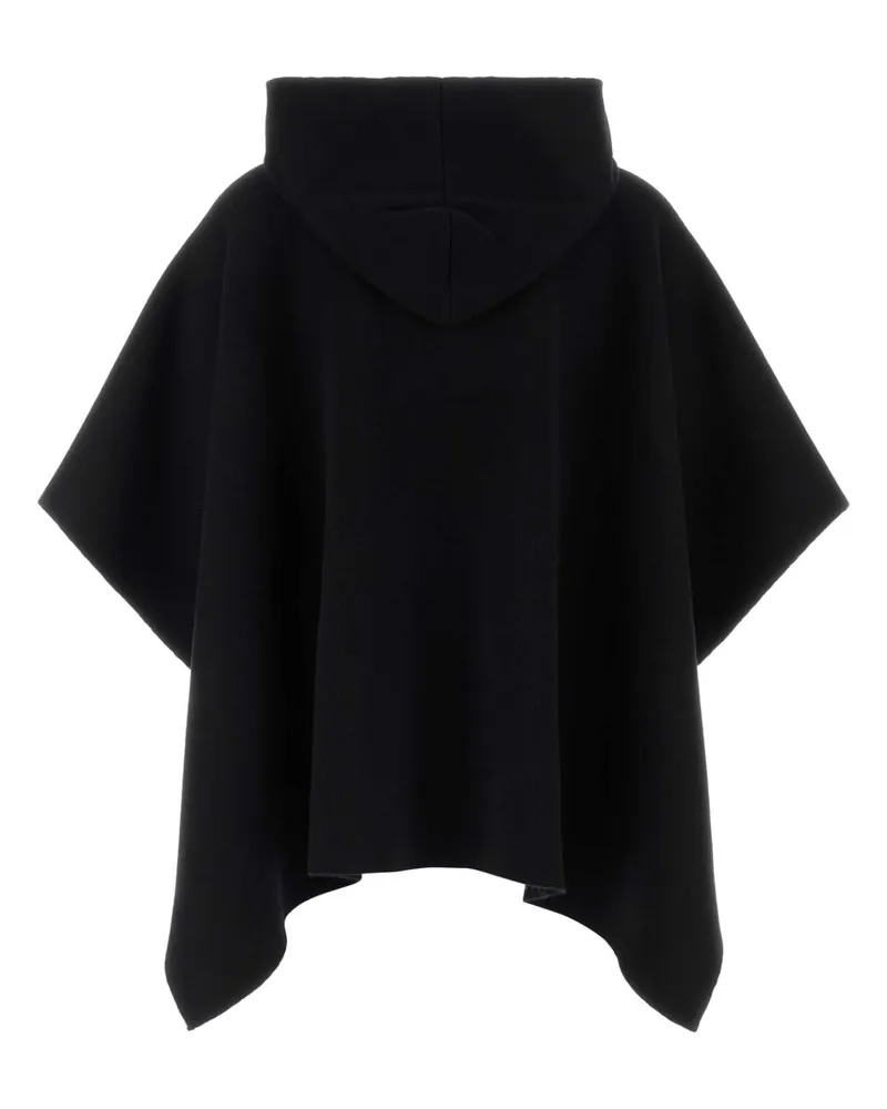 Fendi Jacquard Cape — Black Black