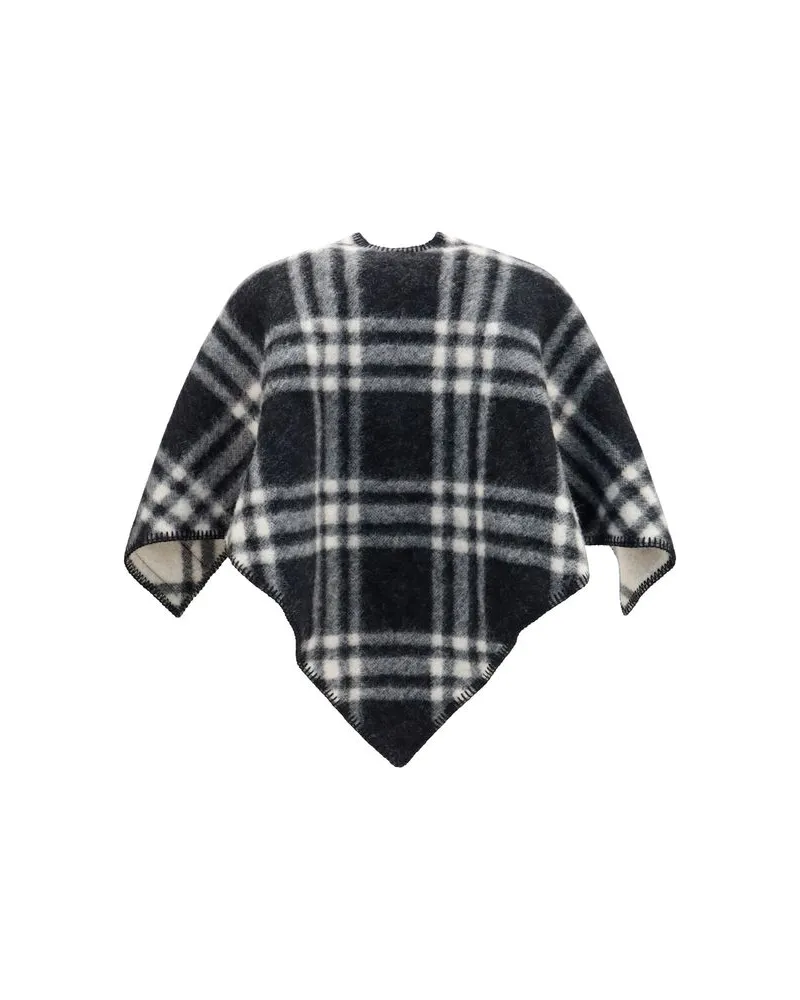 Burberry Women's Gray Wool Oves Aries Scarf Gray