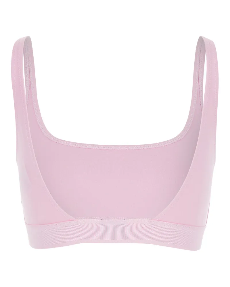Tom Ford Women's Bralette Top Pink Modal Stretch Tops Pink