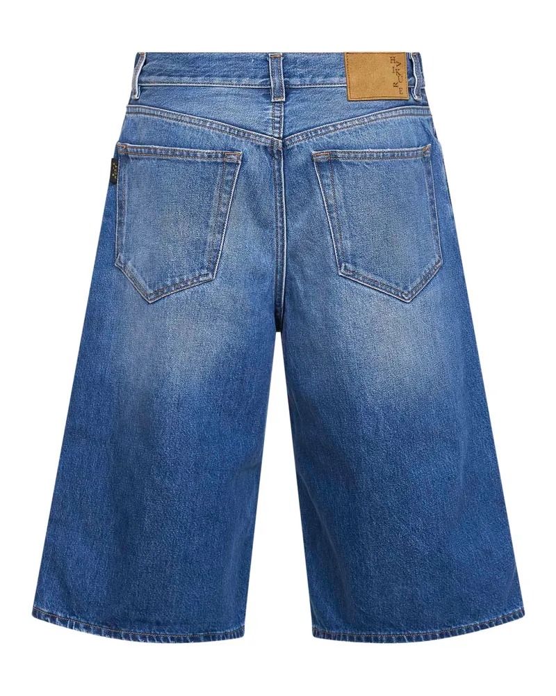 Haikure Women's Bermuda Shorts New Becky Blue Denim Cotton 
