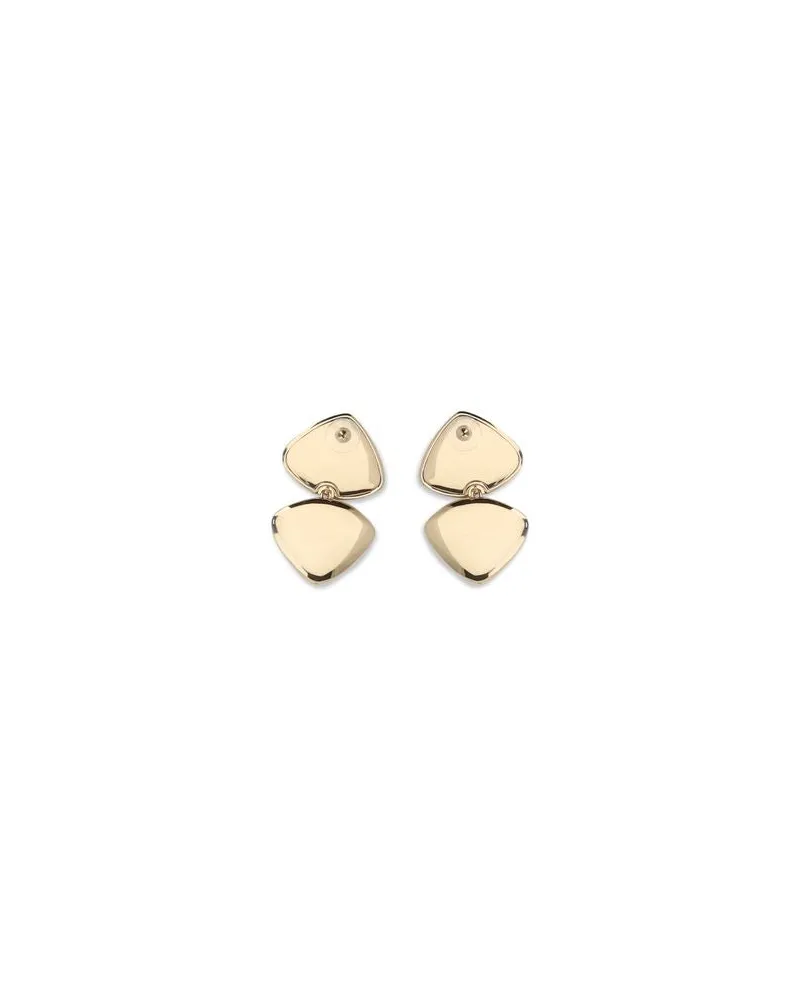 Self-Portrait Women's Gold Brass Earrings Gold