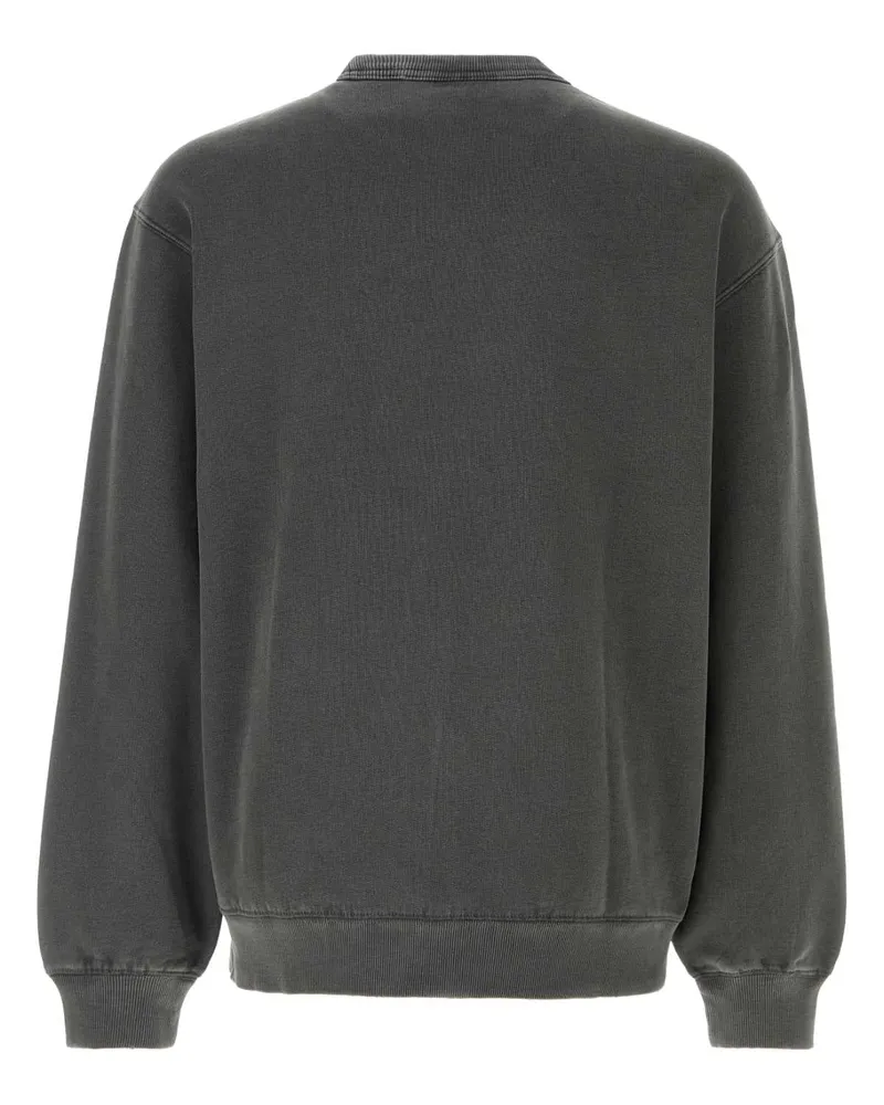 Carhartt WIP Men Dark Grey Cotton Torion Sweat Black Exterior: Felpe Gray