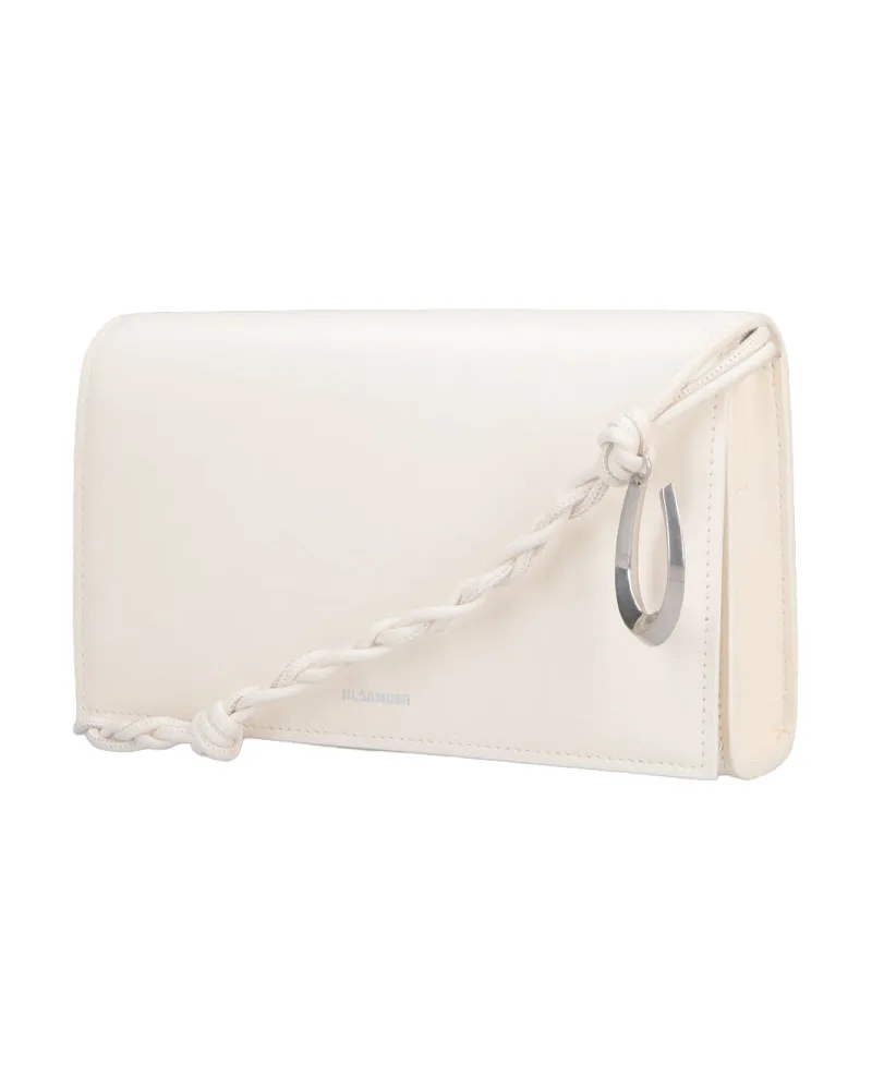 Jil Sander Women's Wallets White Bovine Leather White